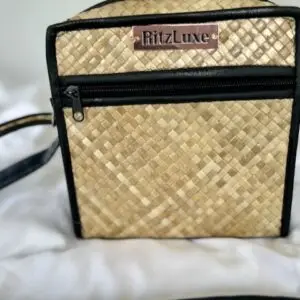 CROSS BODY WOVEN MINI SLING BAG #4